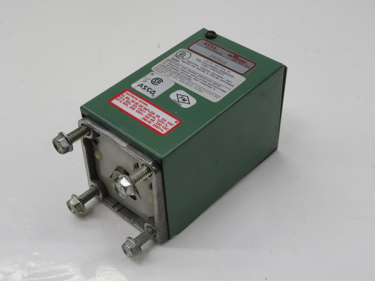 Asco #PB20AK, Pressure Switch