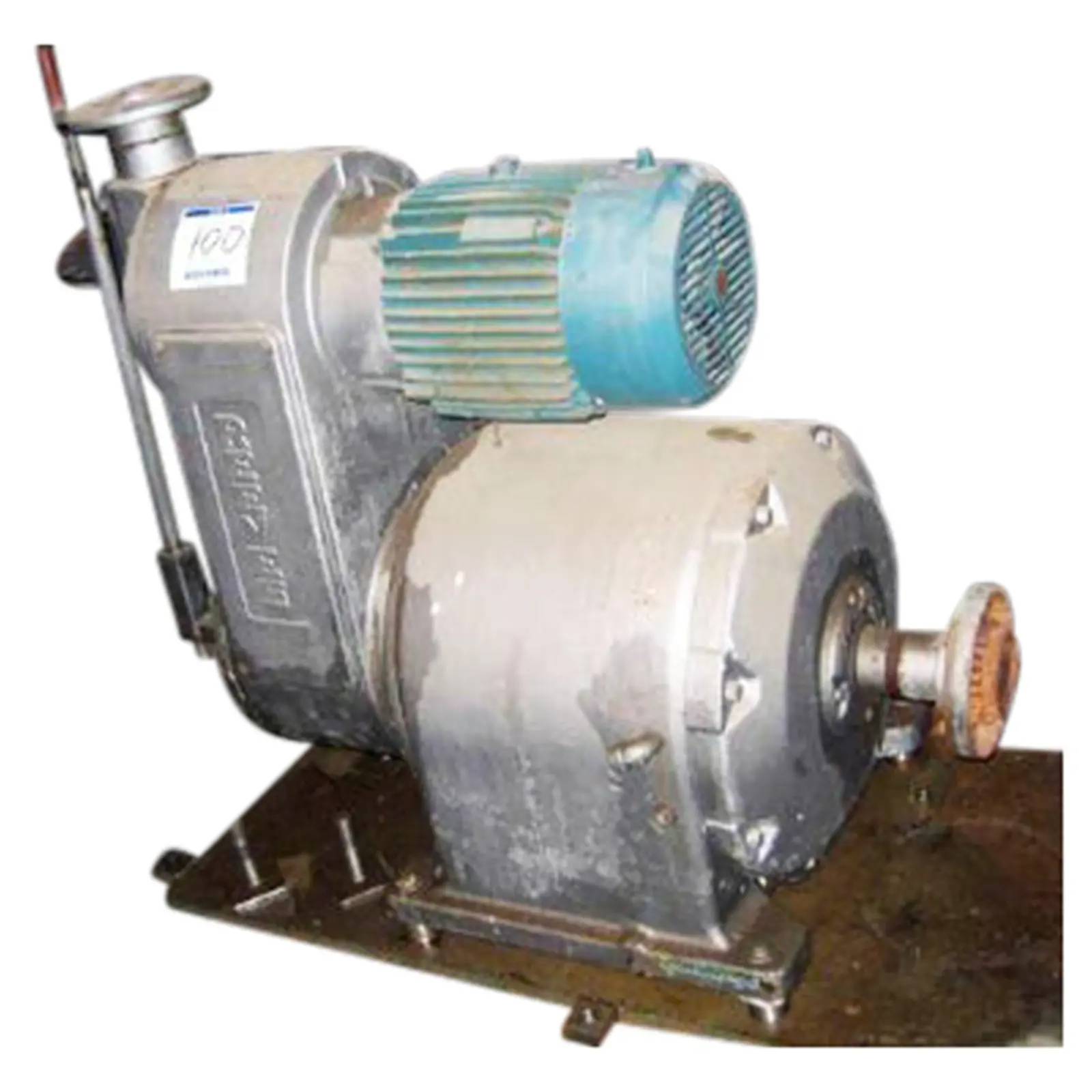 10 HP Reeves RPM #B453, Vari-Drive motor, Reliance electric motor, 8.63-68 RPM output, 57.7 gear ratio, easy