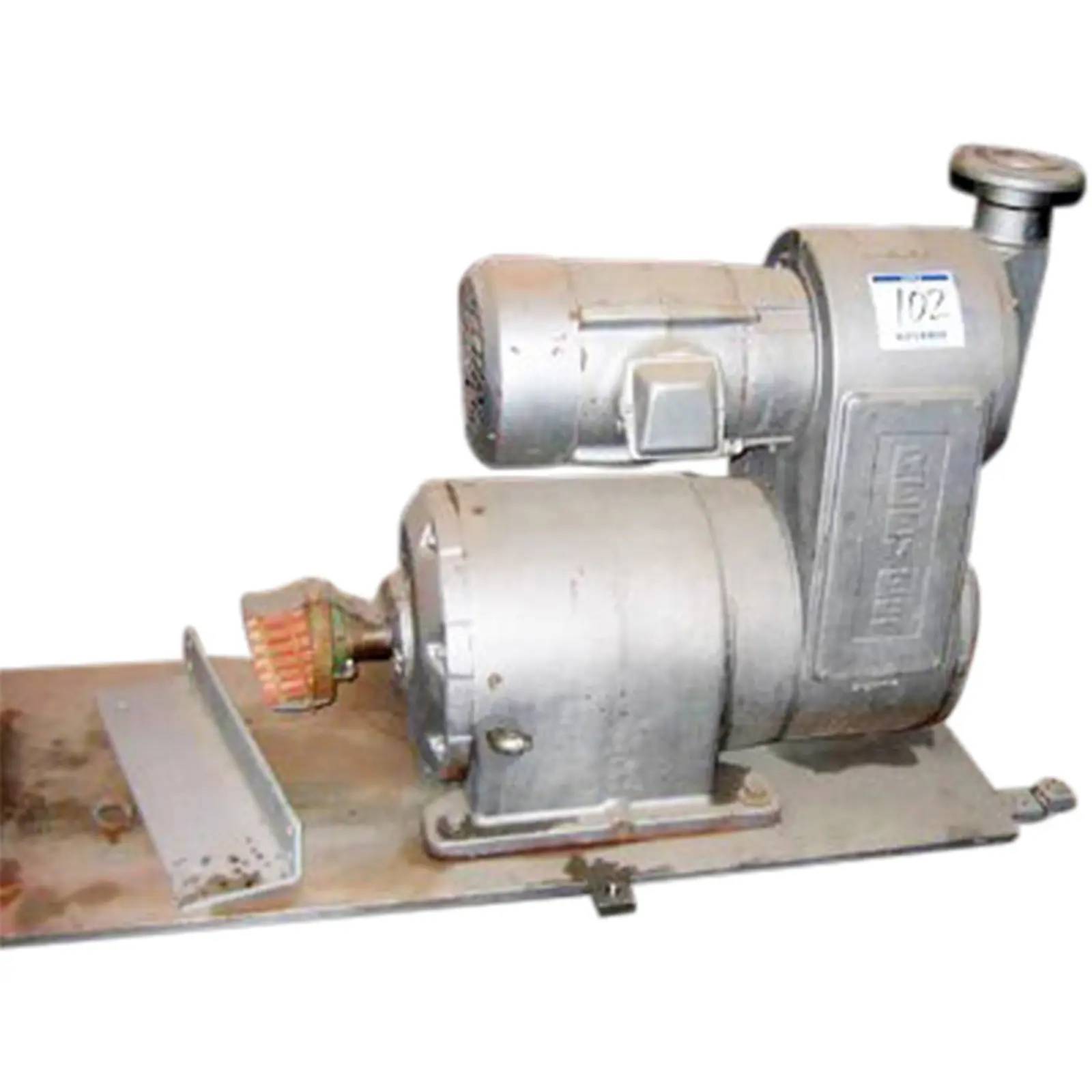10 HP Reeves RPM #B442, Vari-Drive motor, Reliance electric motor, 29-230 RPM output, 17.1 gear ratio, easy