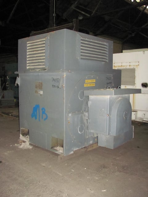 1500 HP 600 RPM Toshiba, Frame 800-1300, WPIBB, 4160 Volts