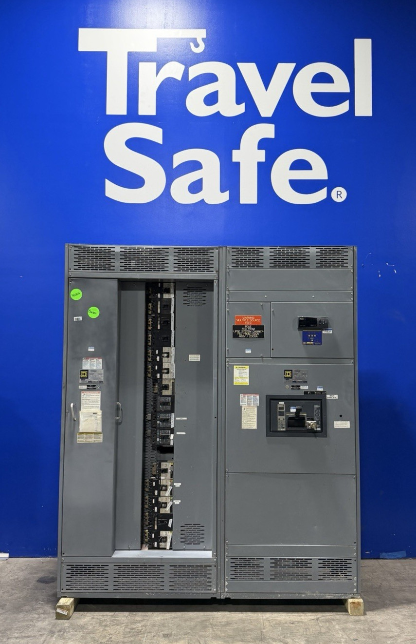 2000 Amps, Square D 23312217-012, QED-2 Main Breaker Switchgear, 480 Volts, 3PH, 3 Wire
