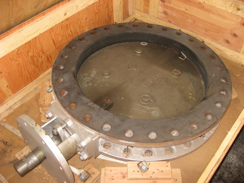 32" Tasco butterfly valve, D91245 Rev/A for Sale Surplus Record