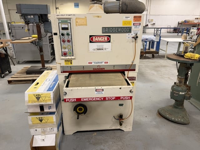 25" Bridgewood #BWB-S-25, Wide Belt Sander - Image 2