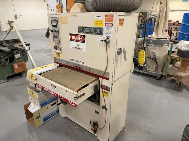 25" Bridgewood #BWB-S-25, Wide Belt Sander - Image 3