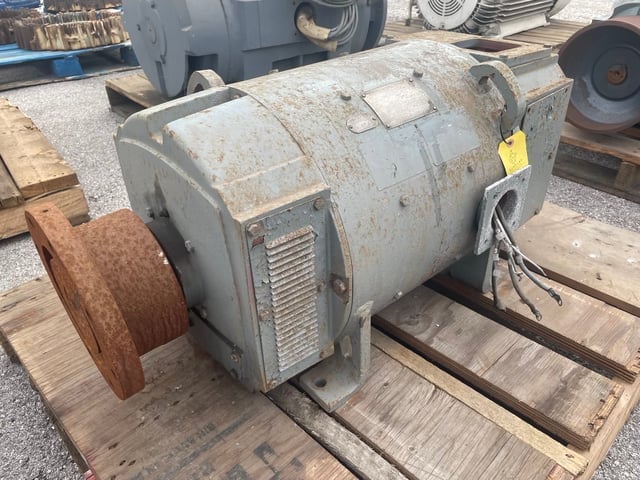 60 HP 1200 RPM General Electric, Frame 368ATY, DPFVBB, 500 VA, 300/150 VF - Image 1