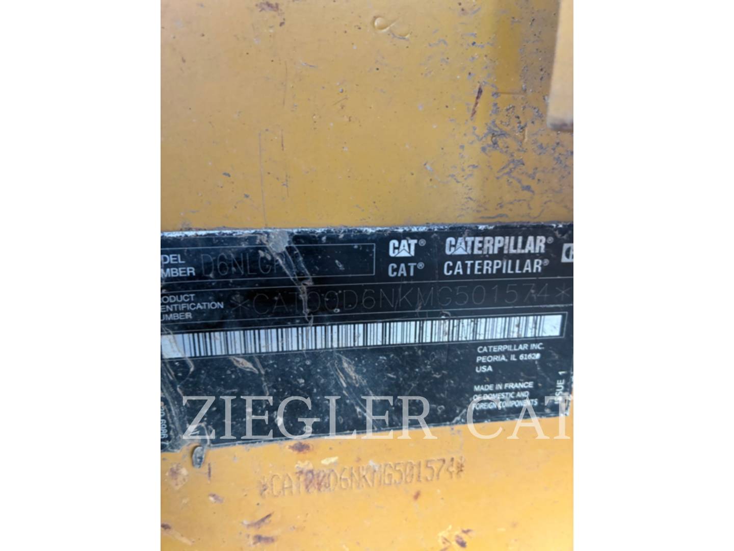 Caterpillar D6NLGP, 10681 hours, S/N: MG501574, 2018 - Image 6