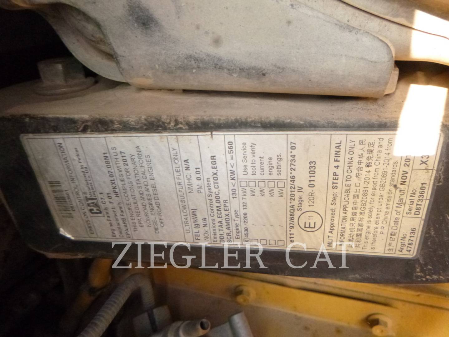 Caterpillar D6NLGP, 10681 hours, S/N: MG501574, 2018 - Image 8