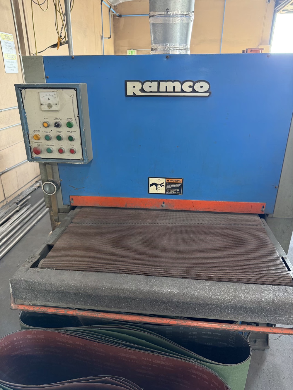 36" Ramco #DW-37R, Belt Sander - Image 2