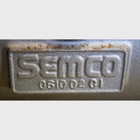 10" Semco TBS #0610-02-C.I., Rotary Valve - Image 2