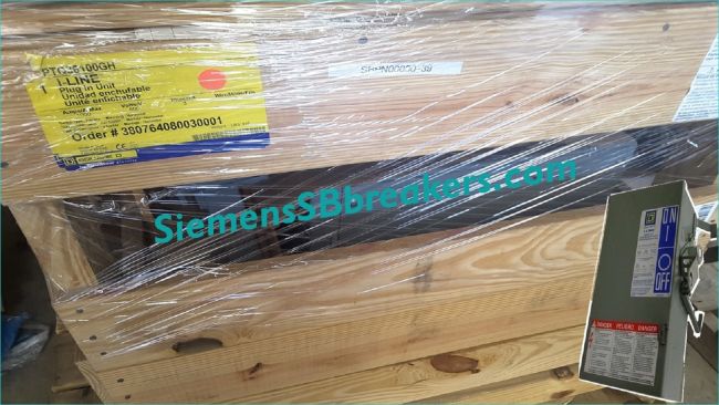 1000 Amps, Square D, 3P, 600V fused bus-duct switch, plug-in unit, new unit - Image 2
