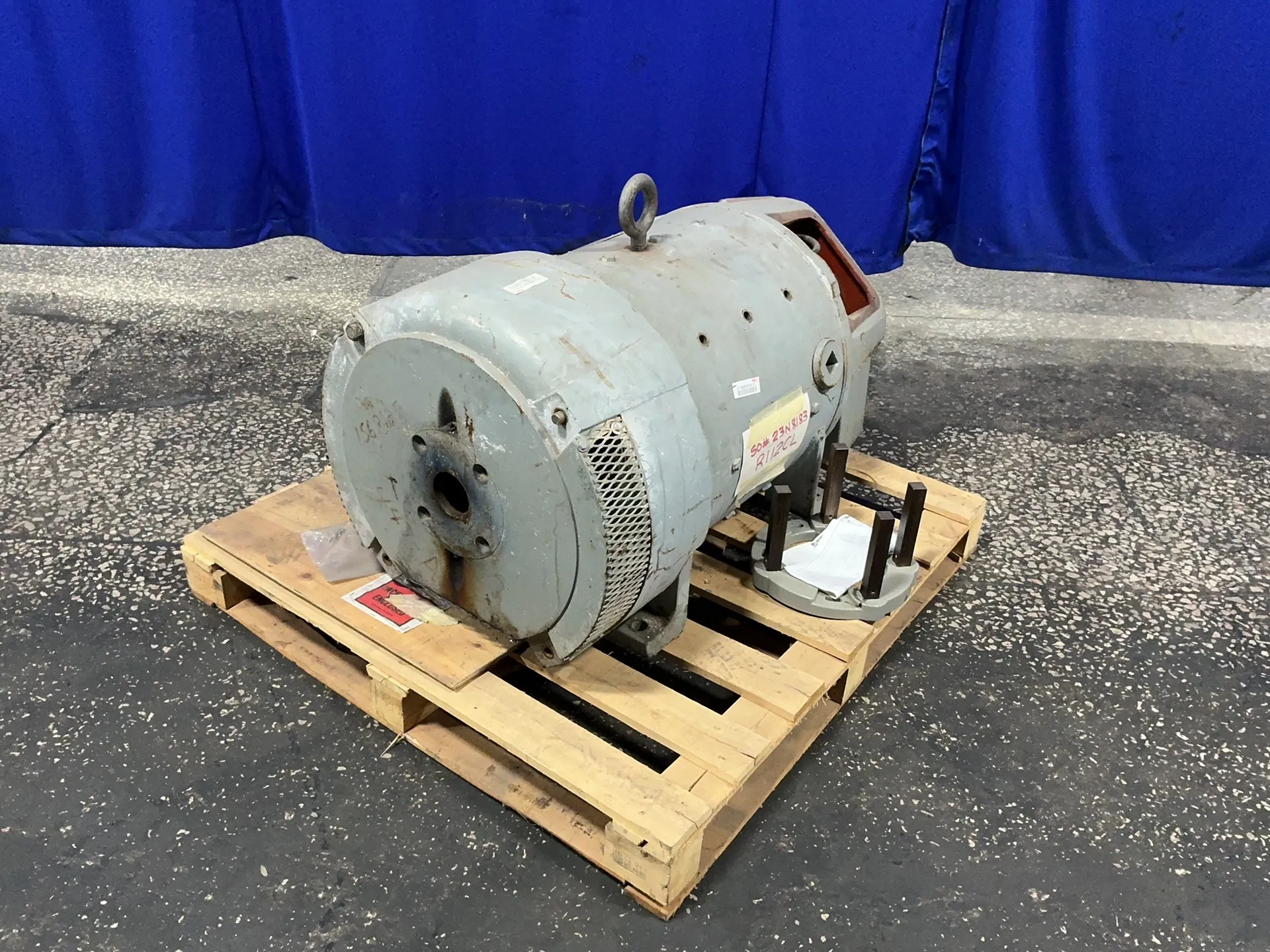 75 HP 1750 RPM Westinghouse #23N8183, Frame 448-A, DC motor, 261 A, 240 Volts - Image 1
