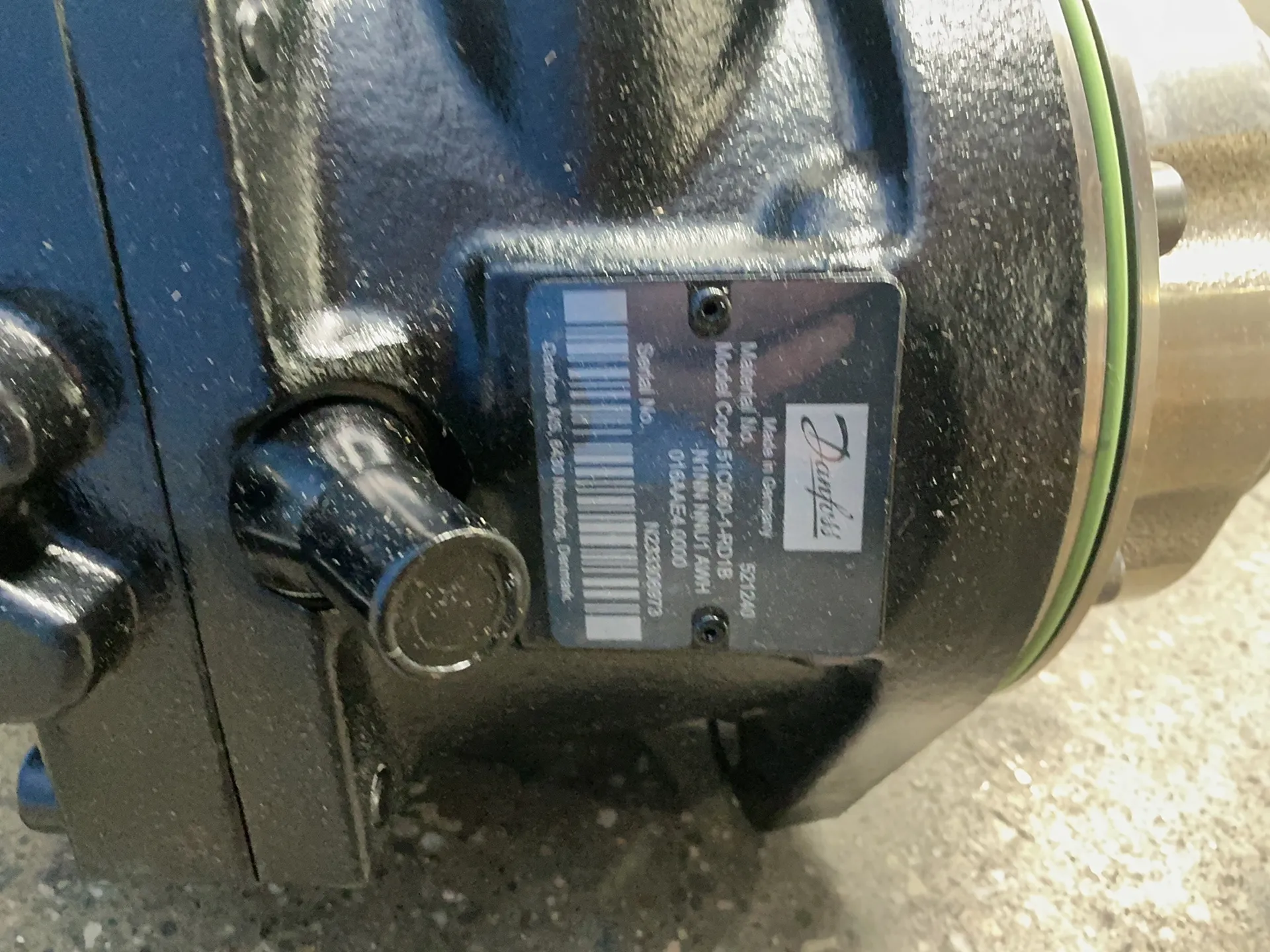 Danfoss #51C060-1-RD1B, motor track drive - Image 2