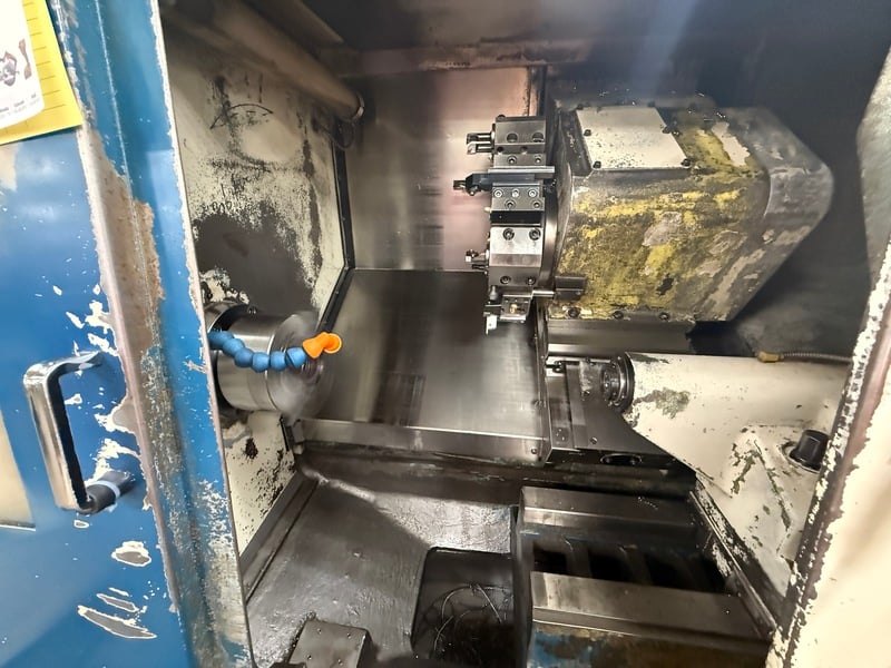 Daewoo Doosan #PUMA-6S, CNC lathe, Fanuc O-T, 17.3" swing, 9.1" max turning diameter, 5C spindle nose, 5000 - Image 8
