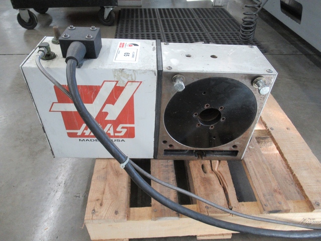 Haas #HRT-210, programmable rotary table, 8.25" platen, brush type drive motor, 210 ft-lb torque, 6" center - Image 3