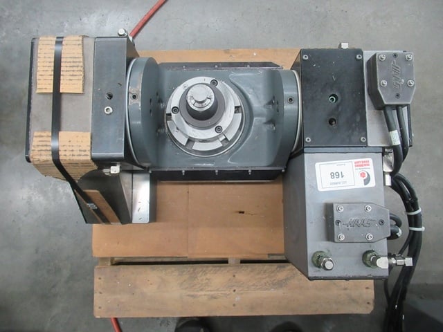 Haas #TR-160Y, CNC 2-axis programmable trunnion table, Sigma 5 brushless drives, 6" platen, 160mm platter - Image 6