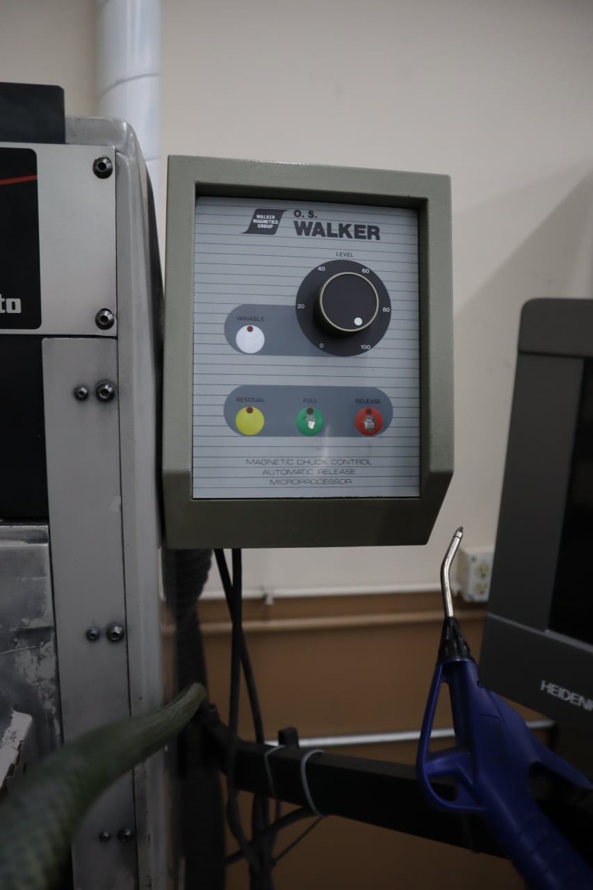 6" x 18" Okamoto #LINEAR-618, hand feed surface grinder, Heidenhain 2-axis digital read out, Walker EM chuck - Image 5