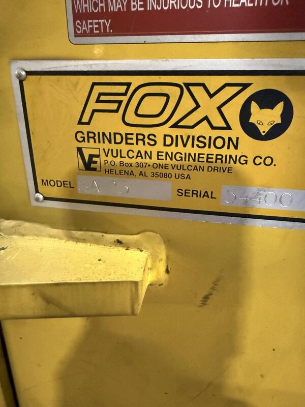Fox #SA23, Single End Right Hand Grinder - Image 4