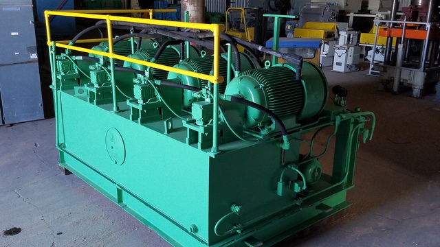 250 Ton, Advance, 4-post horizontal, 175" stroke, 245" DLO, 36" x40" bed area, 150 HP hydraulic, '90' s - Image 9