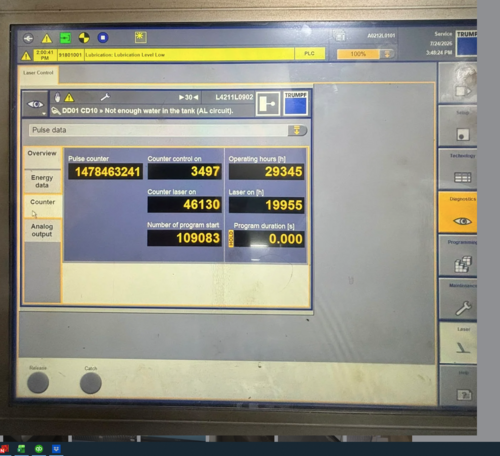 Trumpf #TruLaser-2030, CNC Fiber Laser, 4000 watt, 118" X, 59" Y, 4.5" Z, 5' x 10' table, TruDisk 4001 laser - Image 7