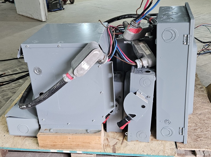 50 HP American Rotary, Heavy Duty Rotary Phase Converter System, 600 Volts transformer, accessory & - Image 3