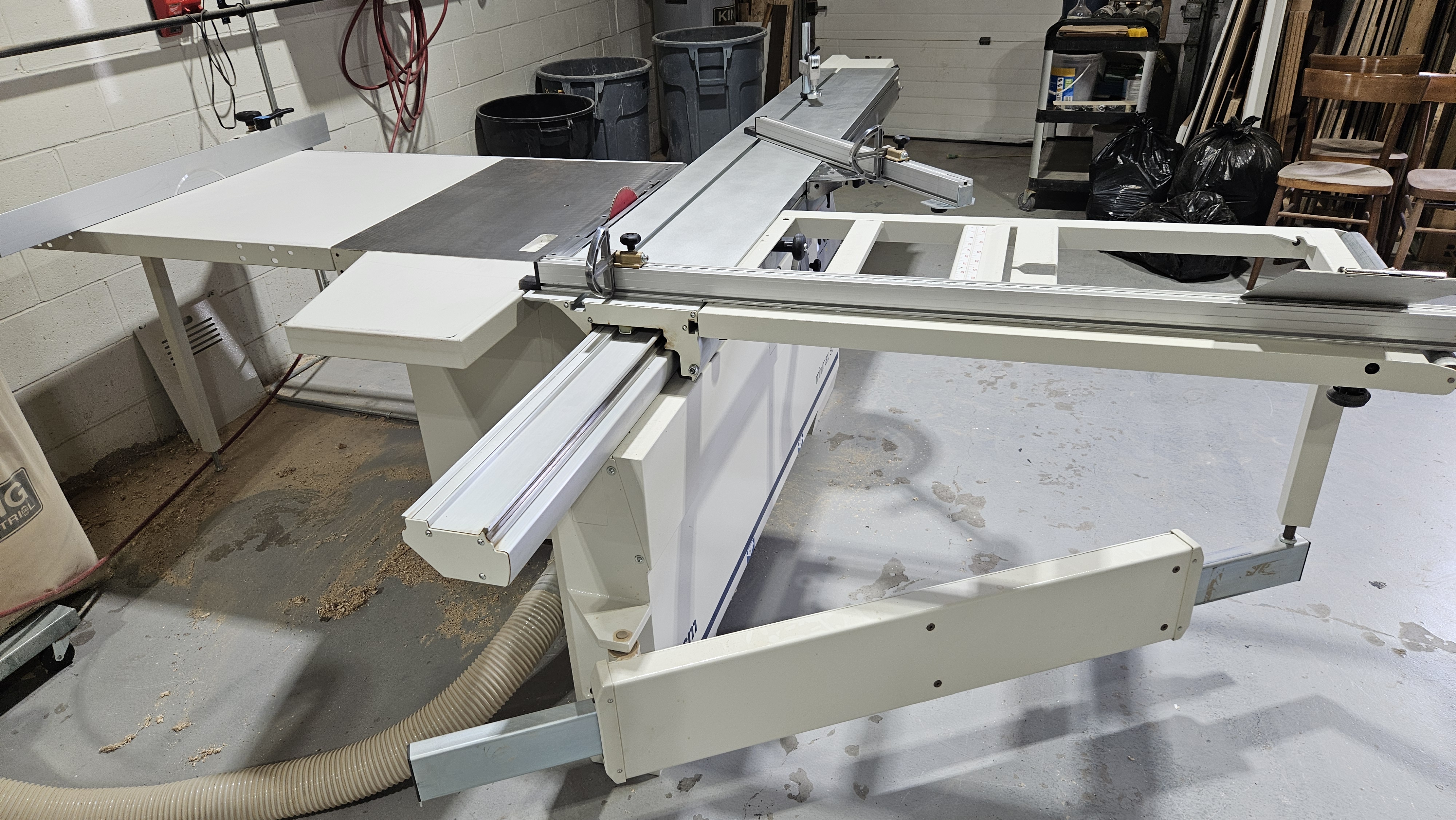 SCM #SC4E, Sliding Table Saw, 8.5' sliding table, 12" blade, 50" rip capacity, 3.94" @ 90&deg; blade projection - Image 8