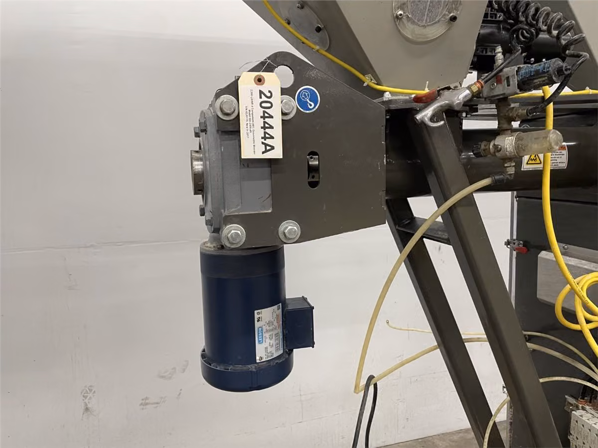 AEC #BD-2500-4R, 3 component gravimetric blender, 2,500 PPH - Image 4