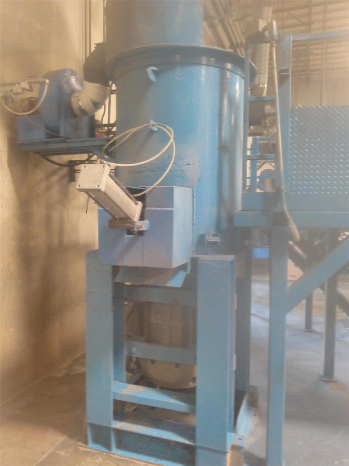 Film Densifier, 200 HP, 37.5" diameter cutting chamber, pneumatic discharge, exhaust blower - Image 1
