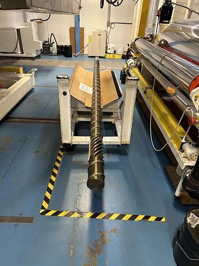4.5" & (2) 2.5" Extrusion Web Line, 30:1 L/D, fluoropolymer, 84" trimmed web width, 10-250 FPM, winder, 26" - Image 10