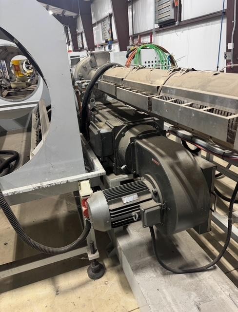 Eagle #190/38-125/25, HDPE pipe extrusion line, dual single screw, NEW - Image 8