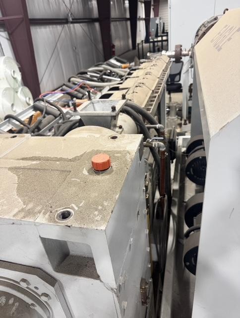 Eagle #190/38-125/25, HDPE pipe extrusion line, dual single screw, NEW - Image 9