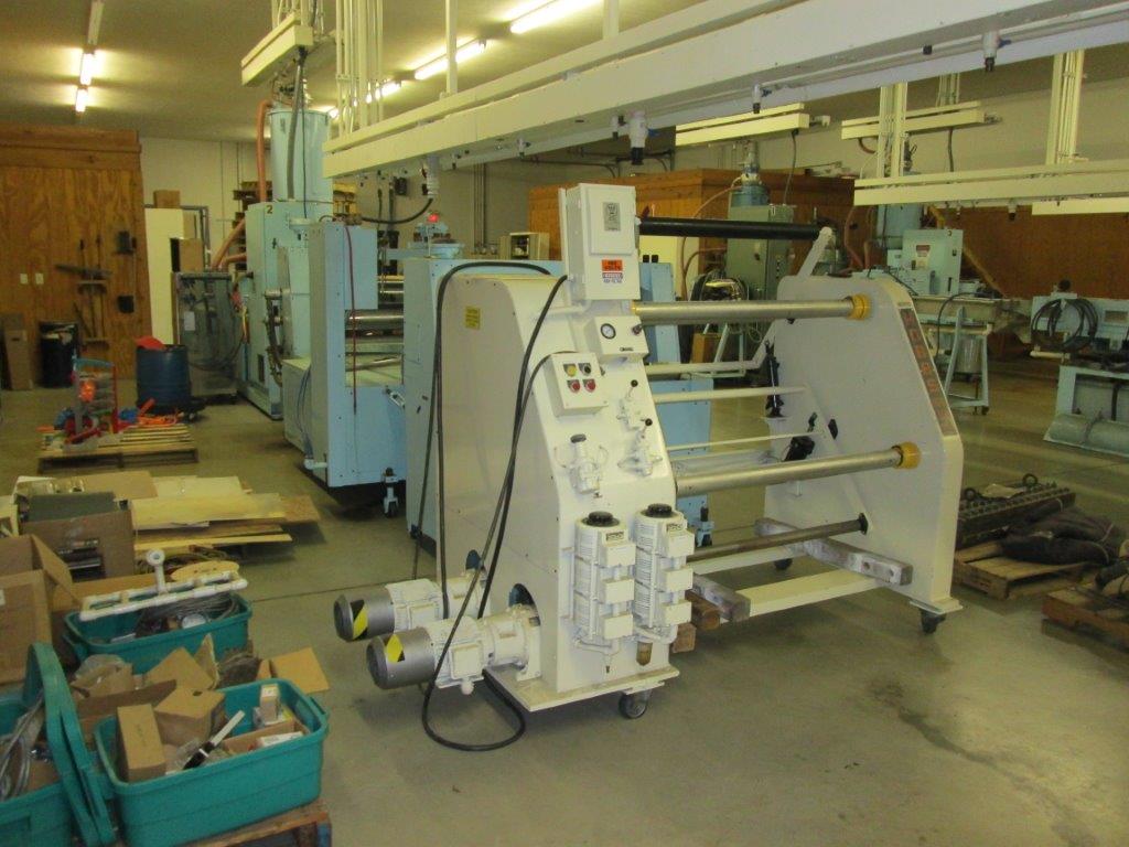 2.5" Goulding, 40" sheet extrusion line, Diamond America 24:1 L/D extruder, 50 HP AC, 40" sheet die, 3-roll - Image 3