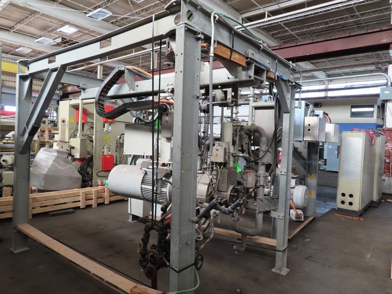 Automatik #SPHERO-220, underwater pelletizing system, 22,000 lb/hr, 60 HP 36 knife cutter head, Sterlco oil - Image 3