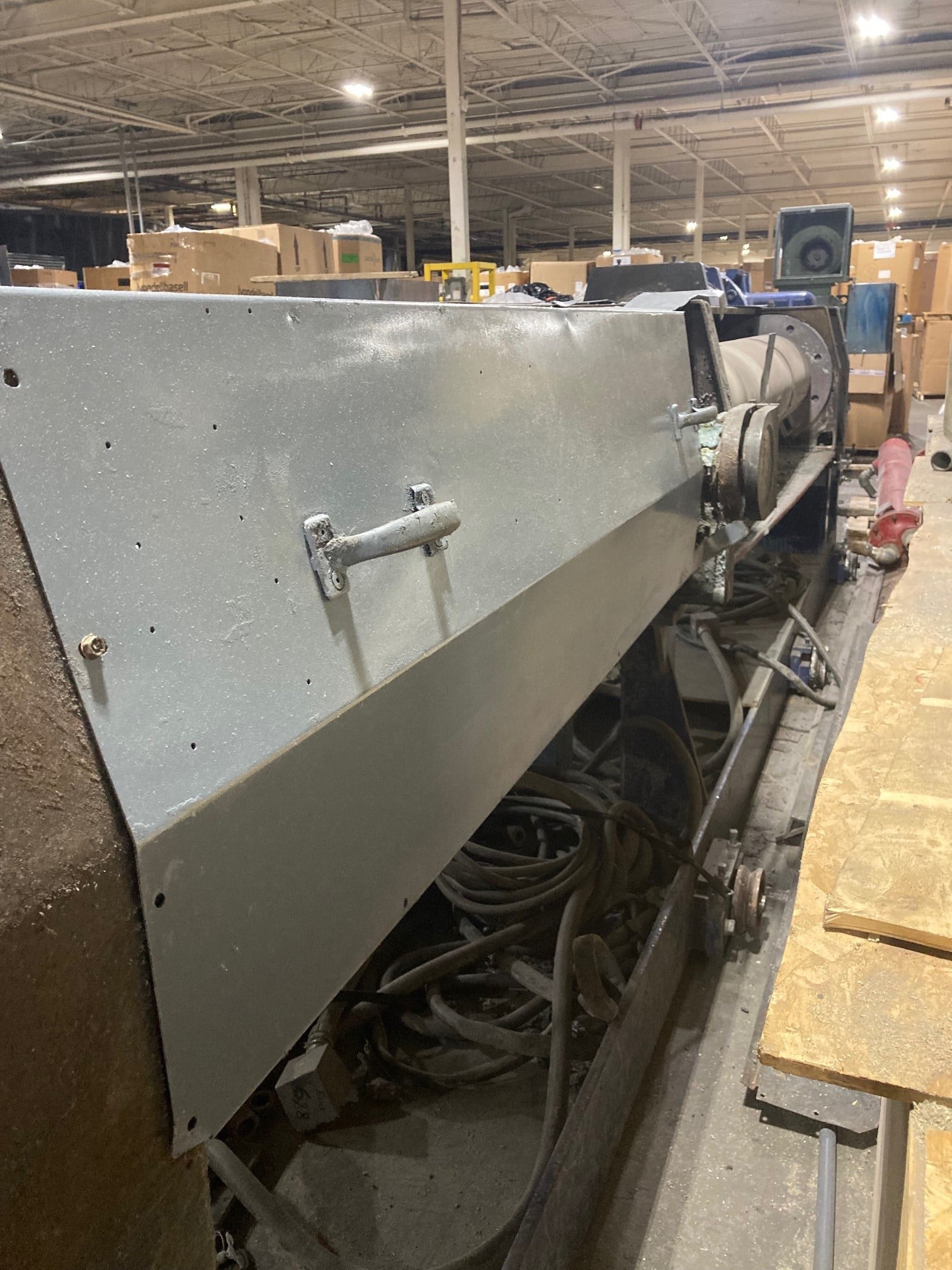 10"/6.5" Davis Standard, dual diameter vented pelletizing line, 35:1 L/D, 500 HP Reliance DC, Beringer screen - Image 3