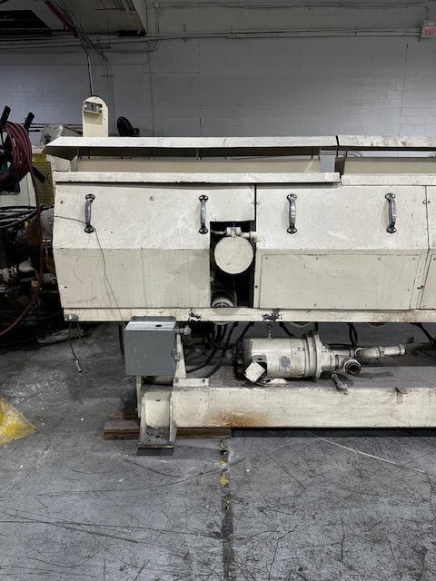 4.5" PTI #Apex, strand pelletizing extrusion line, 32:1 L/D, vented, air cooled, 200 HP DC, 30 hole strand - Image 2