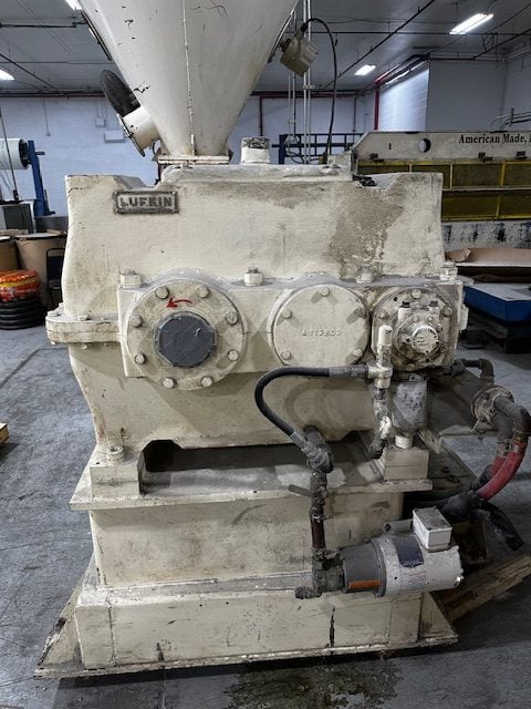 4.5" PTI #Apex, strand pelletizing extrusion line, 32:1 L/D, vented, air cooled, 200 HP DC, 30 hole strand - Image 6