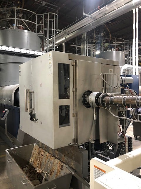 8.3" Erema #Vacurema-Basic-2321T, PET pelletizing line, 212mm, 27:1 L/D, 315 KW, 5,000 lb/hr, backflush - Image 5