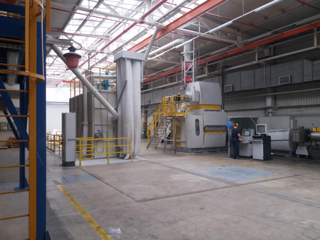 5.7" NGR #X-GRAN-145-HD, recycling pelletizing line, cutter-feeder extruder, X-C1200 single shaft shredder - Image 1