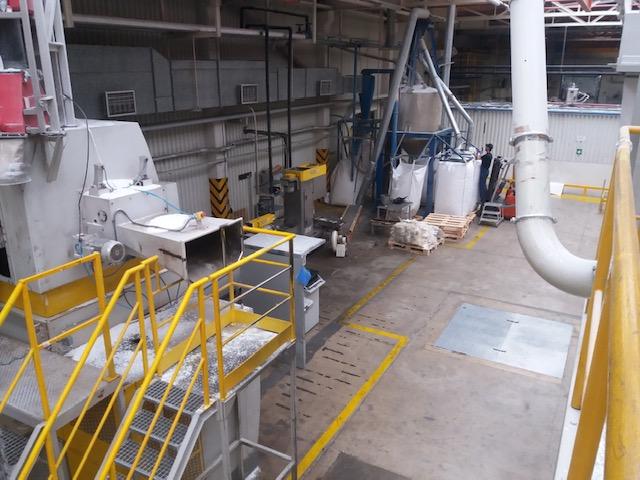 5.7" NGR #X-GRAN-145-HD, recycling pelletizing line, cutter-feeder extruder, X-C1200 single shaft shredder - Image 4