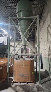 Vecoplan #VAZ-1600M, single shaft shredder, 62" x 80" hopper, 100 HP, 2018, w/ Herbold SMA-80/120 granulator - Image 6