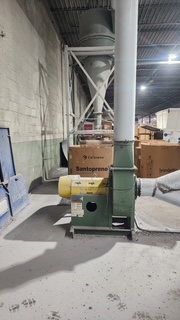 Vecoplan #VAZ-1600M, single shaft shredder, 62" x 80" hopper, 100 HP, 2018, w/ Herbold SMA-80/120 granulator - Image 8