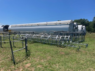 7,010 cu. ft. Plastic Pellet Silos, 12' diameter x 72' H, 40 PCF, funnel flow, 2017 (7 available) - Image 2