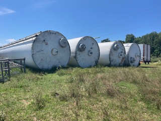 7,010 cu. ft. Plastic Pellet Silos, 12' diameter x 72' H, 40 PCF, funnel flow, 2017 (7 available) - Image 4