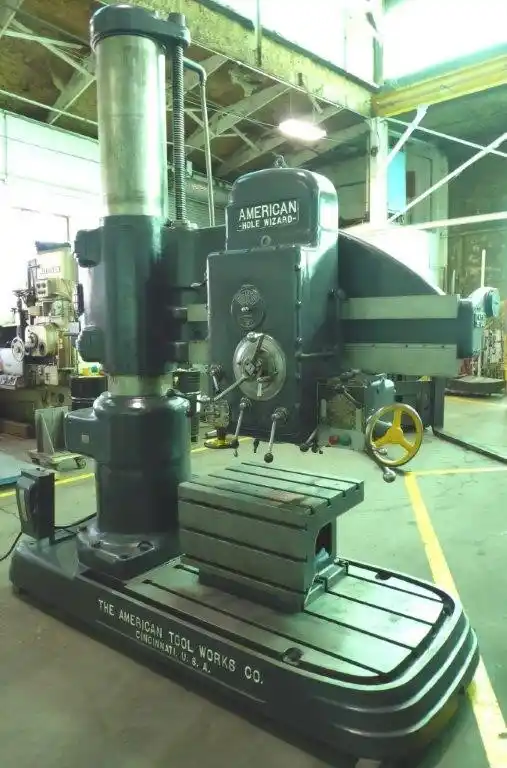 4' -15" American #Hole-Wizard, 18" Z, 20-1600 RPM (32 Steps), 20 HP, 5MT, 30" x24"x20"tbl - Image 2