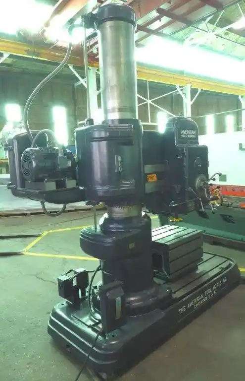 4' -15" American #Hole-Wizard, 18" Z, 20-1600 RPM (32 Steps), 20 HP, 5MT, 30" x24"x20"tbl - Image 3