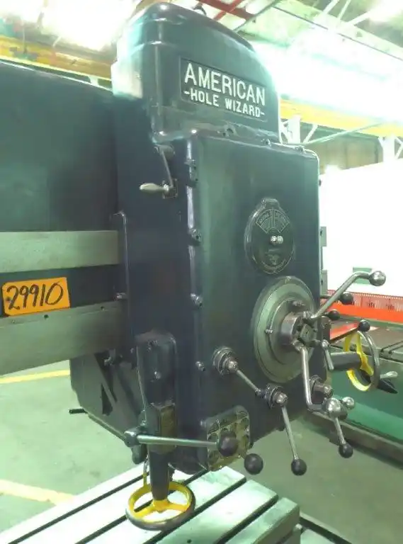 4' -15" American #Hole-Wizard, 18" Z, 20-1600 RPM (32 Steps), 20 HP, 5MT, 30" x24"x20"tbl - Image 5