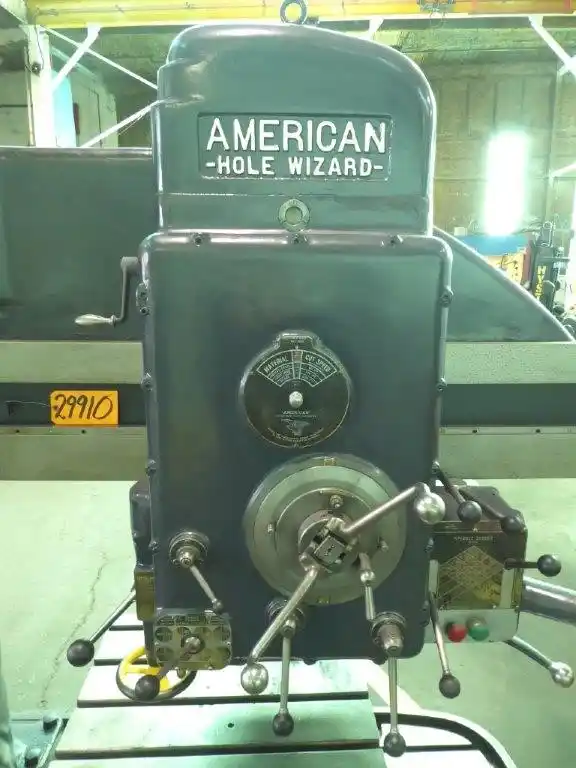 4' -15" American #Hole-Wizard, 18" Z, 20-1600 RPM (32 Steps), 20 HP, 5MT, 30" x24"x20"tbl - Image 6