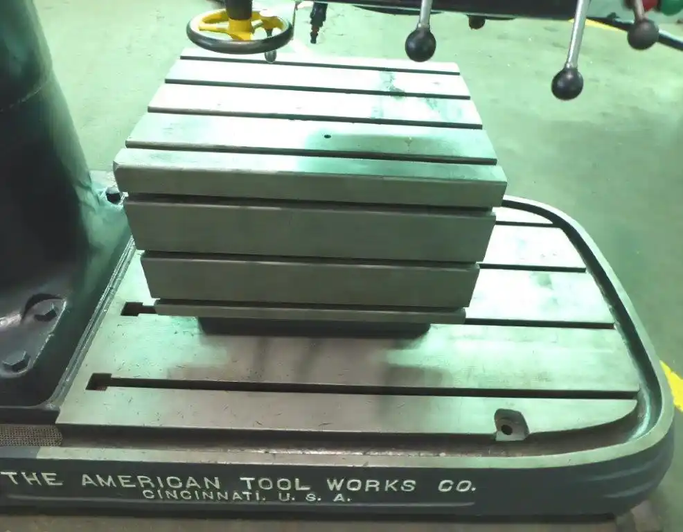 4' -15" American #Hole-Wizard, 18" Z, 20-1600 RPM (32 Steps), 20 HP, 5MT, 30" x24"x20"tbl - Image 8