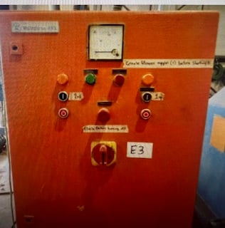 15.5" x 15.5" Herbold, plastic granulator, 40 HP, (3) blade sets, 6mm & 9.5mm screens, control panel, 575 V. - Image 9