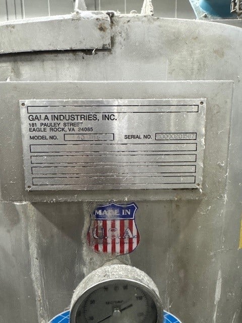 Gala #5, underwater pelletizer, TWS 40 tempered water system, 8.1 spin dryer, 12 hole die, control panel - Image 4