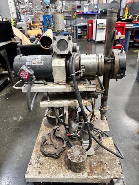 Gala #5, underwater pelletizer, TWS 40 tempered water system, 8.1 spin dryer, 12 hole die, control panel - Image 7